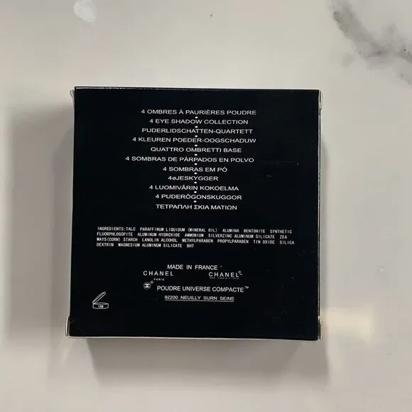 #304 CHANEL LES 4 OMBRES OMBRÉ PAULIÈRES EFFETS MULTIPLES EYESHADOW QUAD New - Picture 3 of 6